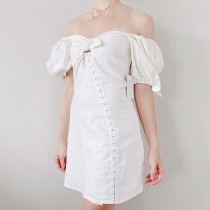 For love and lemons Macaroon hook front dress